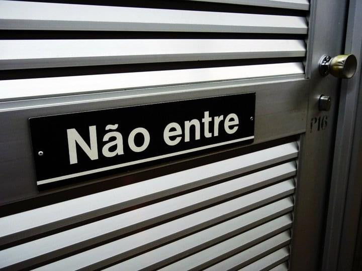 Não Entre